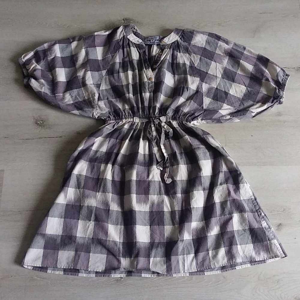 Steven Alan Authentic bleeding plaid‎ shirt dress - Picture 10 of 15